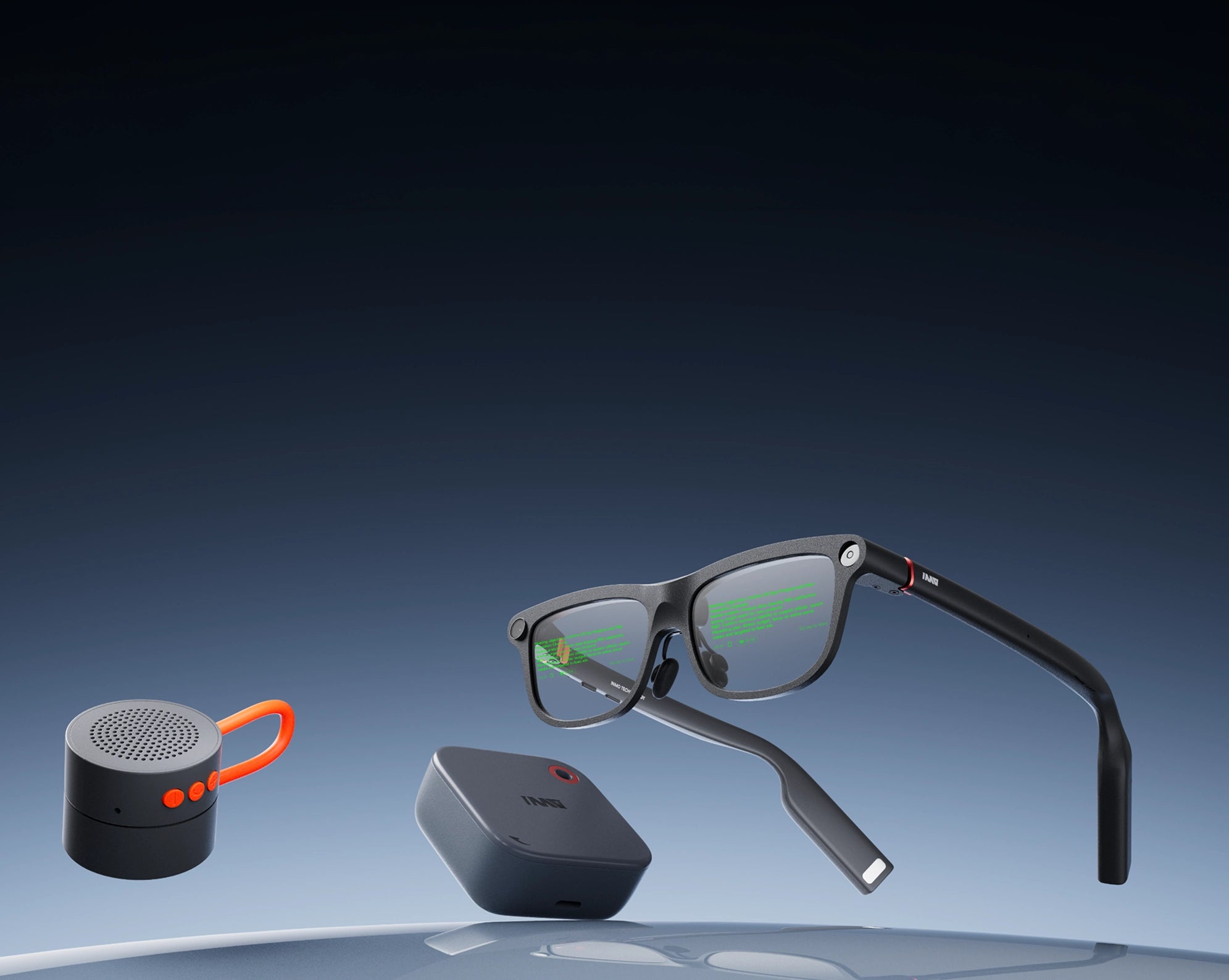 INMO Go3 AIスマートグラス＋専用スピーカー INMO GO3 AI Glasses + GO3 Speaker